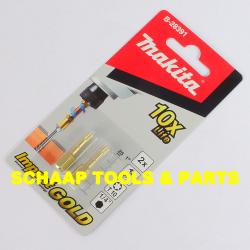 Bit - Slagschroefbit T10 x 25mm Impact Gold per 2 verpakt | B-28391